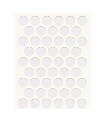 Yapışkanlı Vida Tapası (Beyaz) 10 mm