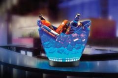 Led Işıklı Şişe & Buz Kovası
