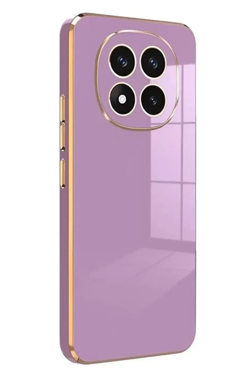 Newface Xiaomi Redmi Note 14 Pro 4g Kılıf Volet Silikon - Mor