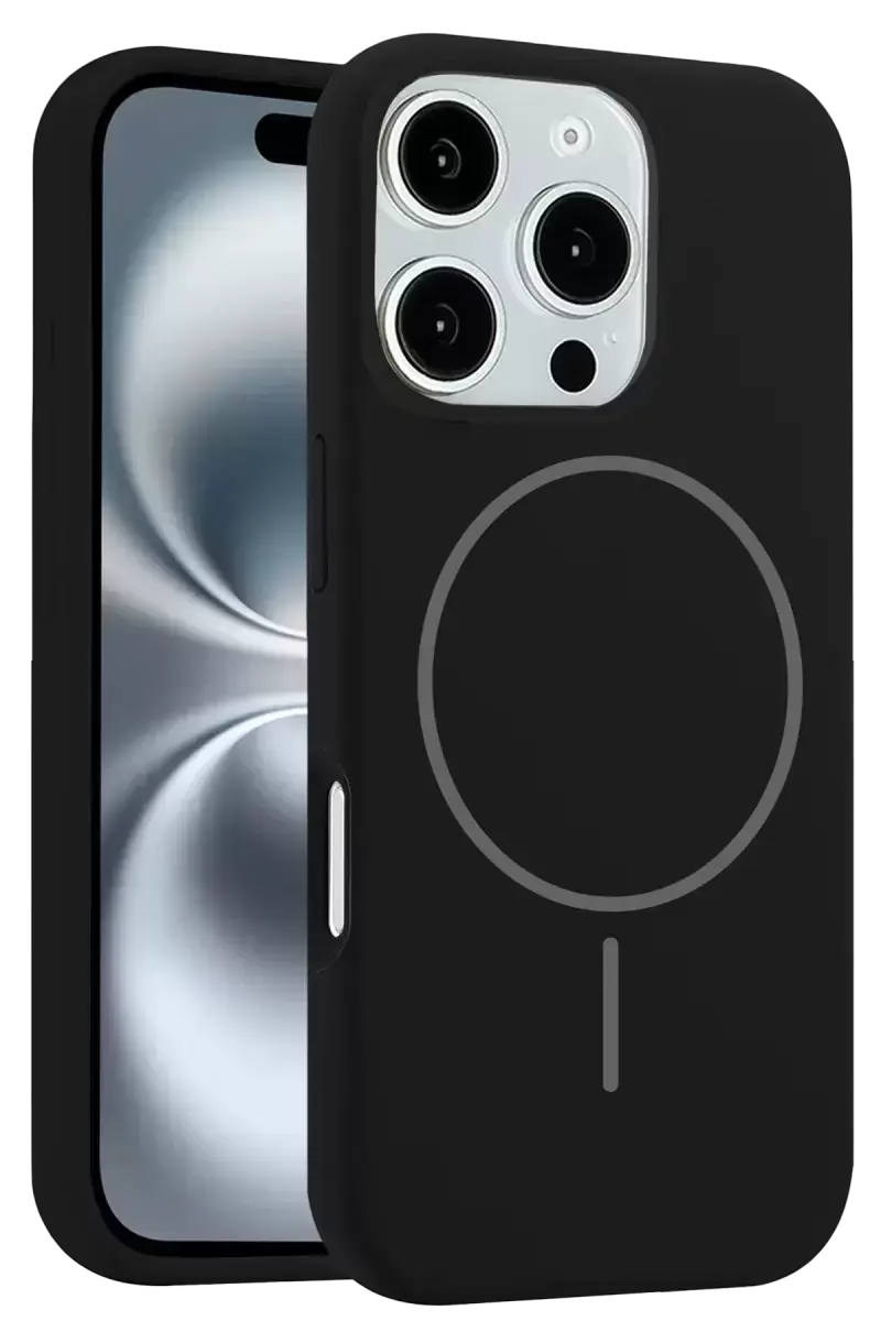 Joko Apple İphone 16 Pro Kılıf Jully Magsafe Kapak - Siyah