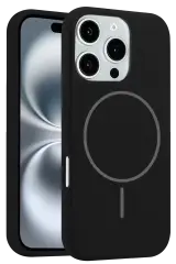 Joko Apple İphone 16 Pro Kılıf Jully Magsafe Kapak - Siyah