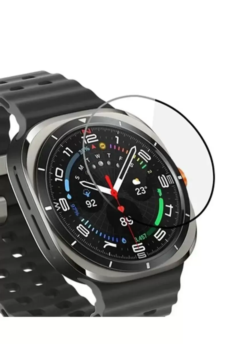 Newface Samsung Galaxy Watch Ultra 47mm Polymer Nano Ekran Koruyucu - Şeffaf