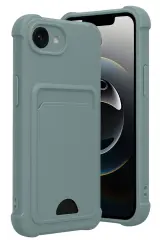 Newface Apple İphone 16e Kelvin Kartvizitli Silikon - Açık Yeşil