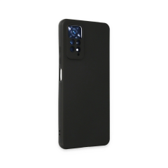 Xiaomi Redmi Note 11 Kılıf First Silikon - Siyah