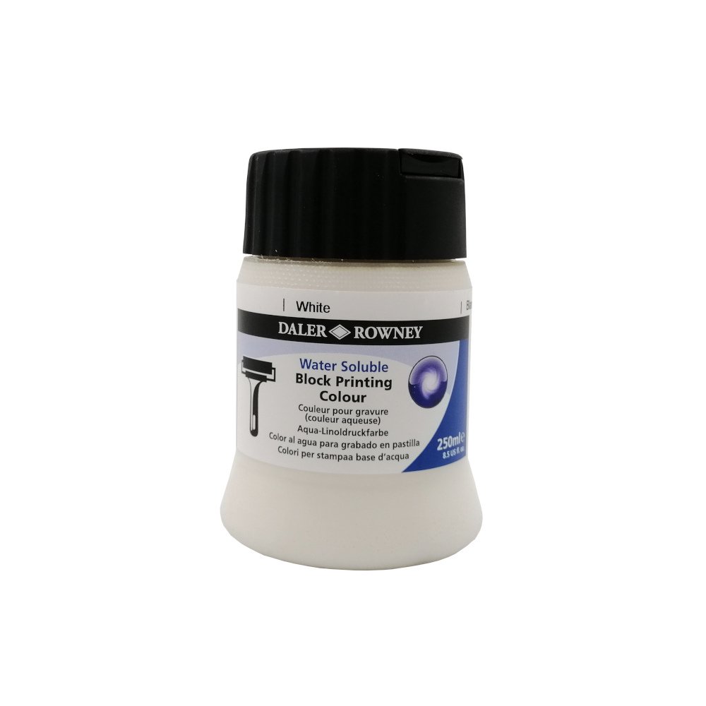 Su Bazlı Linol Baskı Boyası 250ml White