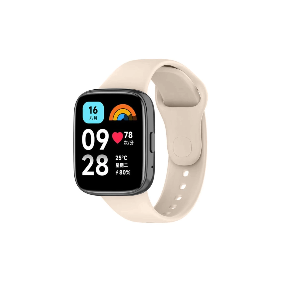 Xiaomi Redmi Watch 3 Active Klasik Kordon - Yıldız Işığı