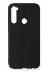 Newface Xiaomi Redmi Note 8 Kılıf Nano İçi Kadife Silikon - Siyah