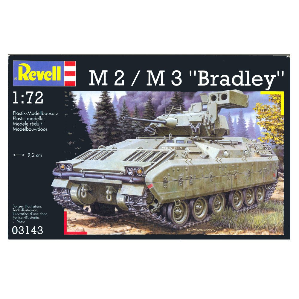 M2/M3 Bradley Model Tank 1:72 N:3143
