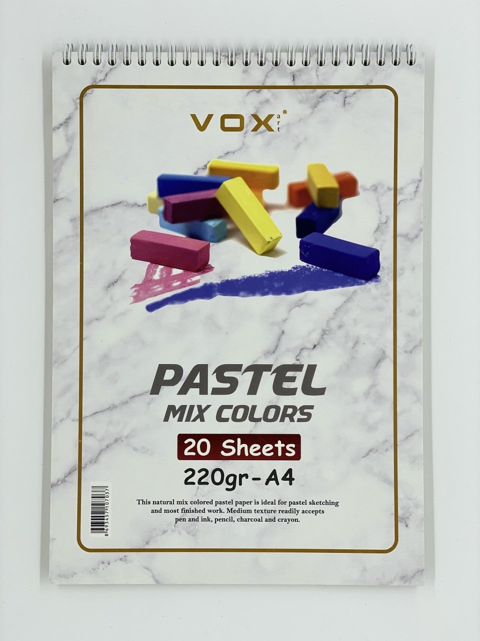 Pastel Defteri - A4 - 220gr - 20 yaprak