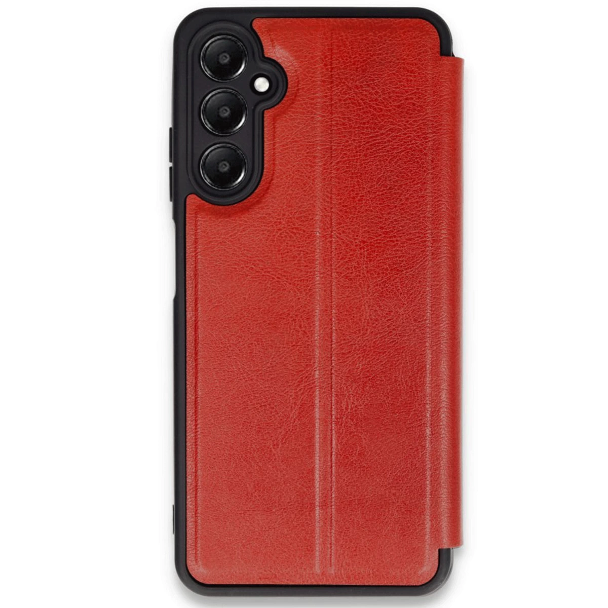 Samsung Galaxy A26 Kılıf Flip Cover - Kırmızı