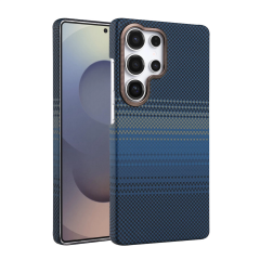 Samsung Galaxy S24 Ultra Vega Magsafe Kapak - Mavi