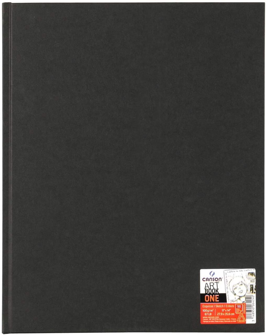 Book One Sert Kapak Eskiz Defteri A3 100gr 100 Yaprak