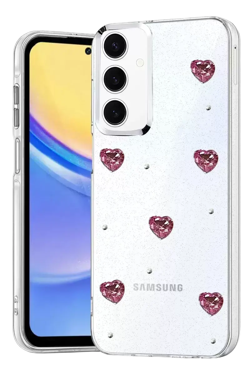 Newface Samsung Galaxy A35 5g Fiyonk Desenli Kapak - Desen 7