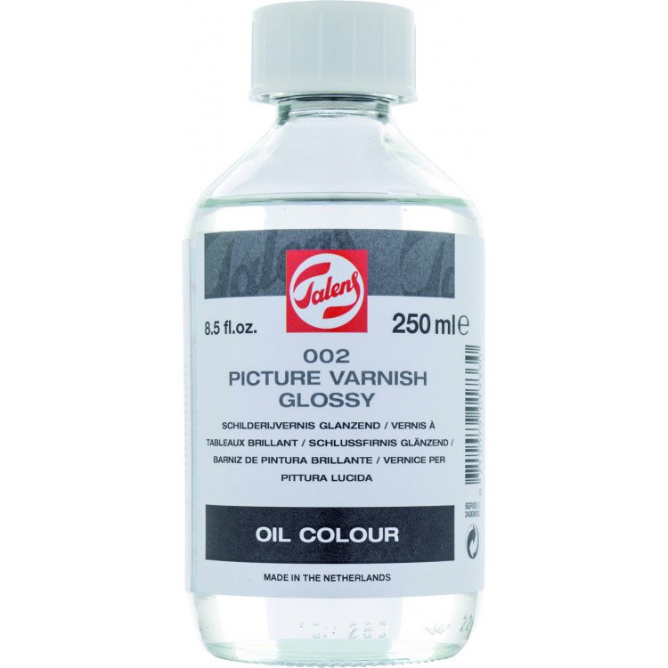 Talens Picture Varnish Glossy Yağlıboya Parlak Resim Verniği 250ml