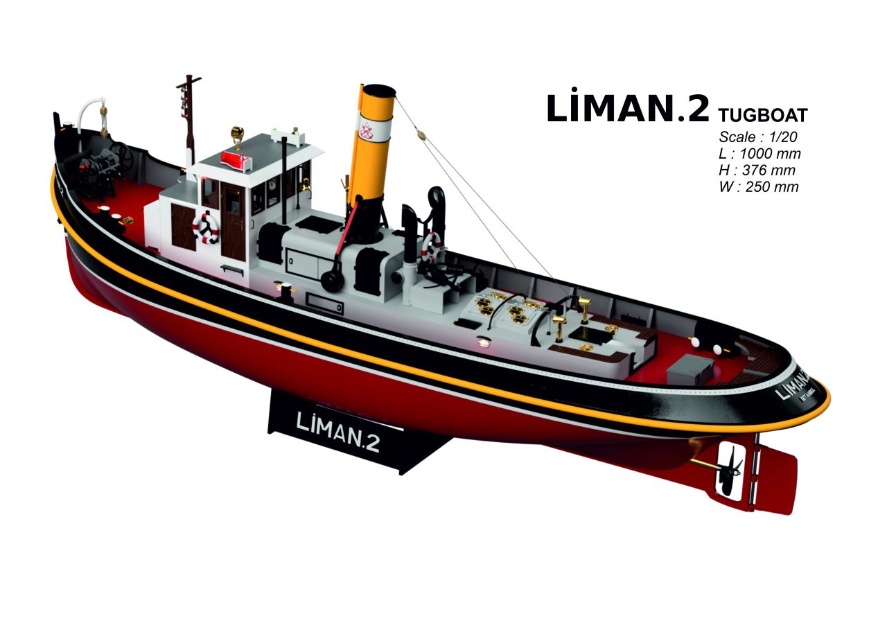 Liman 2 Maket Gemi 1:20