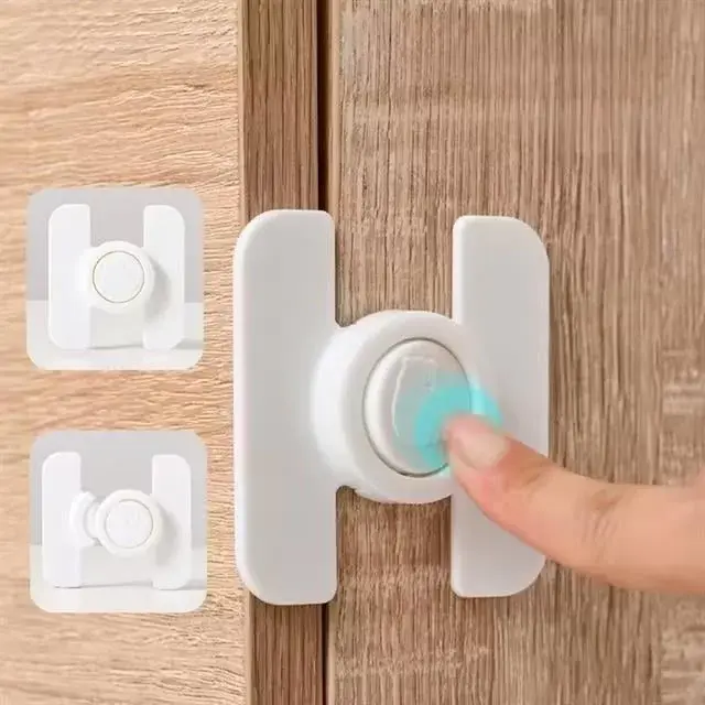 Sunup Sn-28751 Düğmeli Tip Dolap Ve Çekmece Çocuk Güvenlik Kilidi