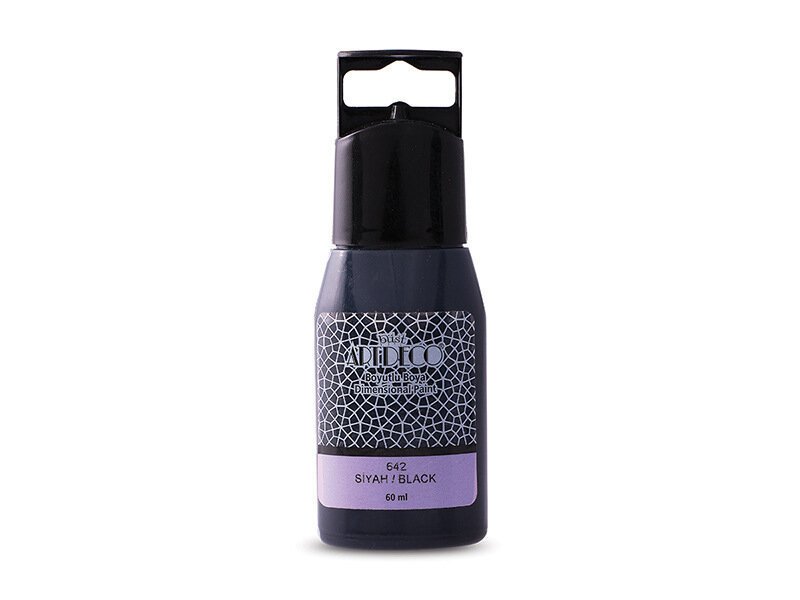Boyutlu Boya - Siyah - 60ml