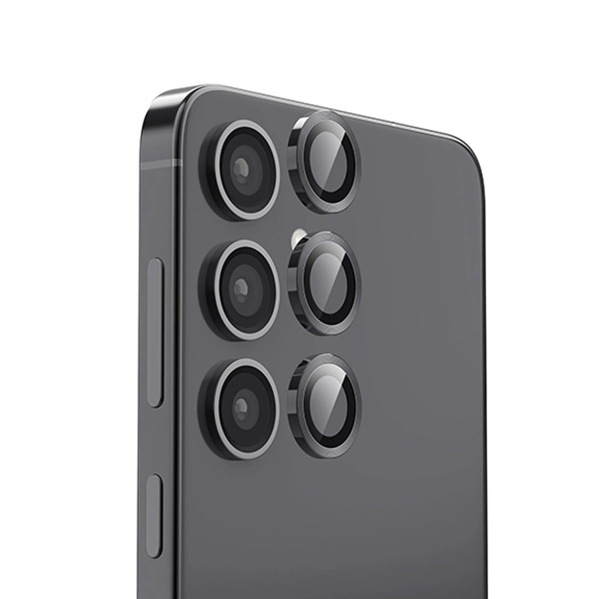 Samsung Galaxy S25 Raze Metal Kamera Lens - Siyah