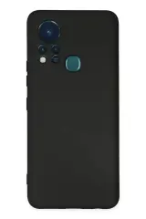Newface İnfinix Hot 11s Kılıf Nano İçi Kadife Silikon - Siyah