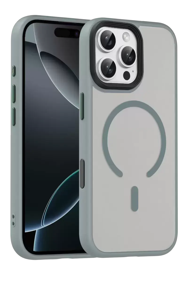 Joko Apple İphone 16 Pro Max Megane Magsafe Kapak - Titan Gri