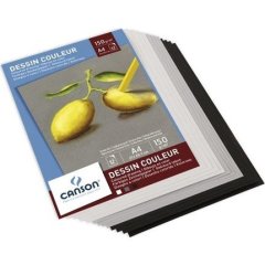 Dessin Couleur 3 Renk Pastel Defteri A4 150gr 12 Yaprak