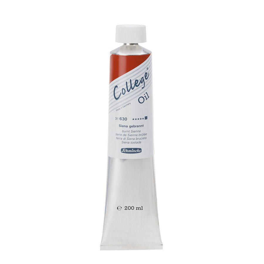 College Yağlı Boya 200ml - N:630 Burnt Sienna