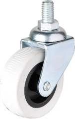 Hts 322 - 50x20 Mm Gri Vidalı Teker 4 Adet
