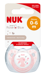Baby Rose Silikon Emzik No:1 (0-6 Ay) - Kutulu