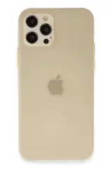Newface İphone 12 Pro Max Kılıf Puma Silikon - Gold