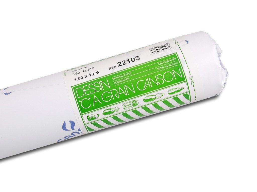 Dessin C'Grain Rulo Çizim Kağıdı 180gr 1,5x10 Metre