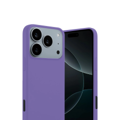 İphone 17 Pro Max First Silikon - Lila