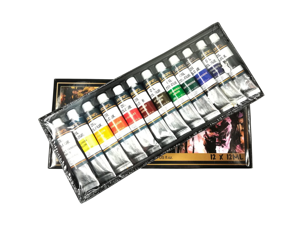 Yağlı Boya Seti 12ml 12 Renk N:E1381b
