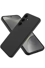 Newface Samsung Galaxy A56 Kılıf First Silikon - Siyah