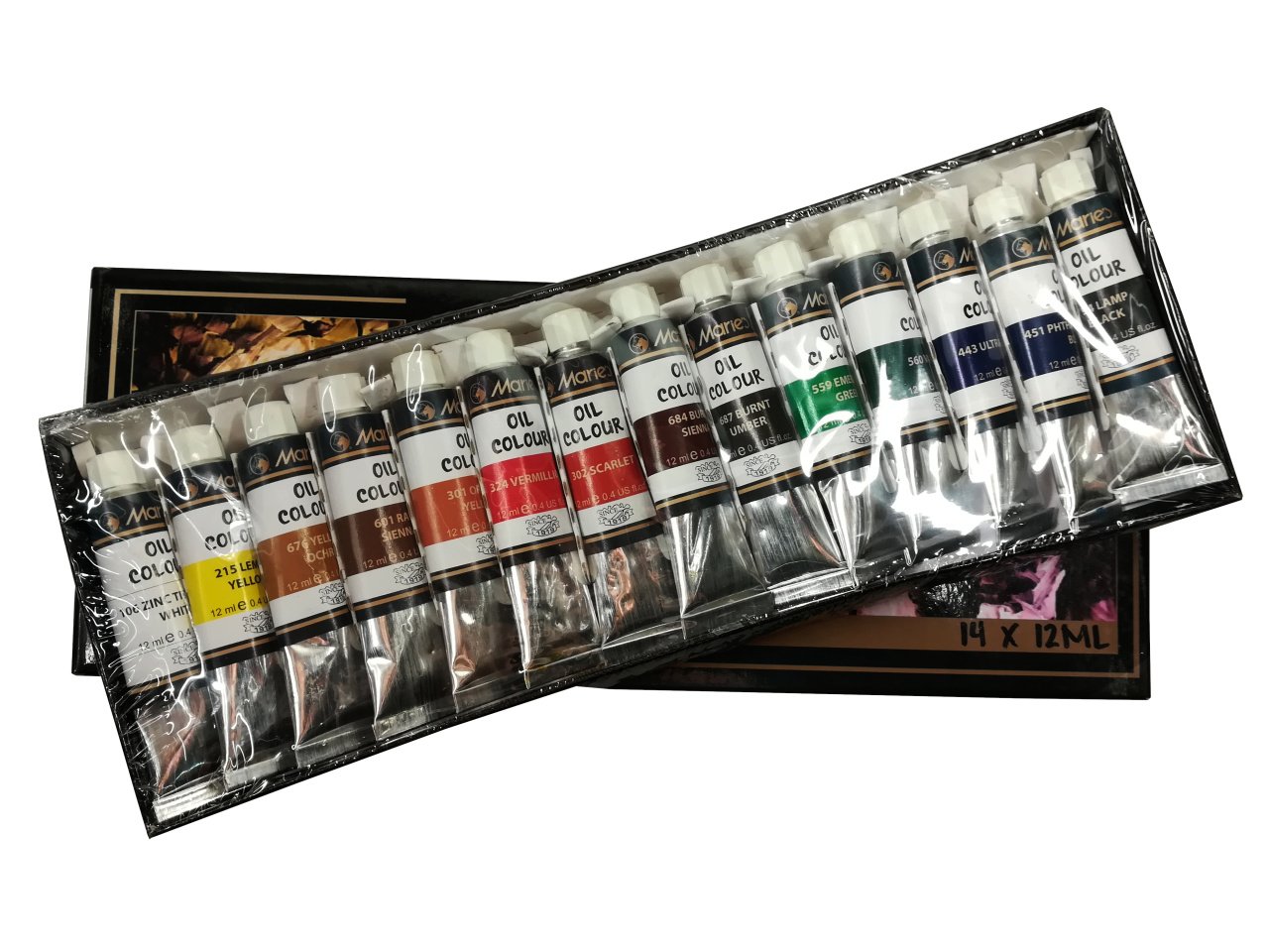 Yağlı Boya 12ml 14 Renk N:E1383b