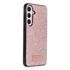 Onegif Samsung Galaxy A55 5g Bright Simli Kapak - Pembe