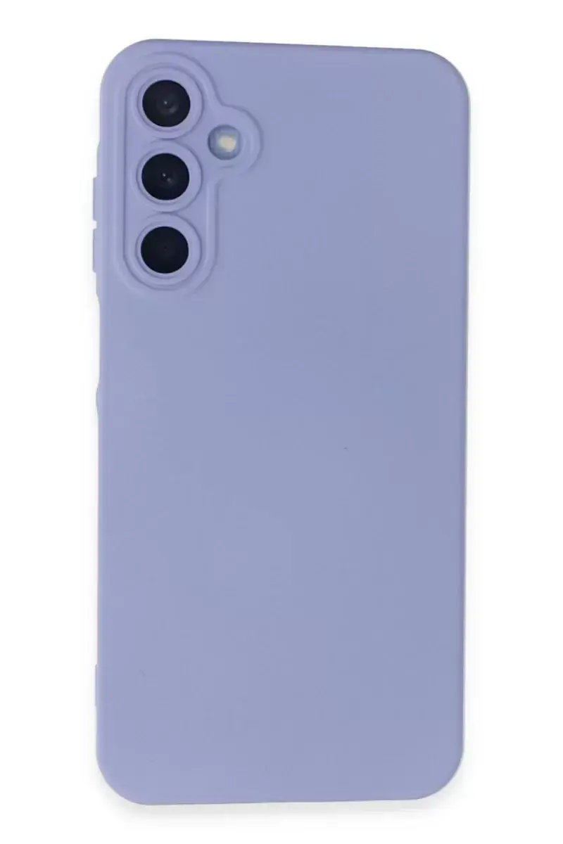Newface Samsung Galaxy A05s Kılıf Nano İçi Kadife Silikon - Lila