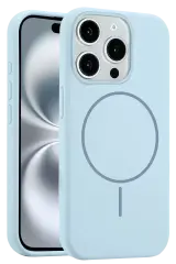 Joko İphone 15 Pro Max Kılıf Jully Magsafe Kapak - Mavi