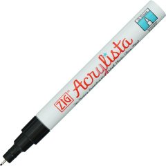 Acrylista Extra Fine Kalem - 0.5mm - Siyah