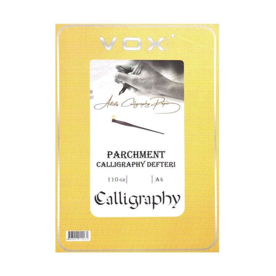 Parchment - Parşömen Kaligrafi Defteri - A4 - 100gr - 30 yaprak