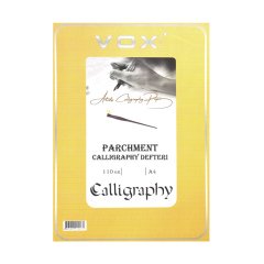 Parchment - Parşömen Kaligrafi Defteri - A4 - 100gr - 30 yaprak