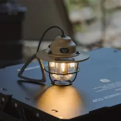 Powermaster Pm-25439 Nostaljik 3 Filament 6 Smd Kamp Çadır Lambası Ampul 1200mah Type-c