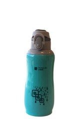 Sema Baby Penguen Kilitli Paslanmaz Çelik Termos 600 Ml - Mavi