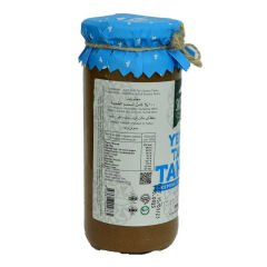 Kepekli Susamdan Yerli Tam Tahin Cam Kavanoz 500 Gr
