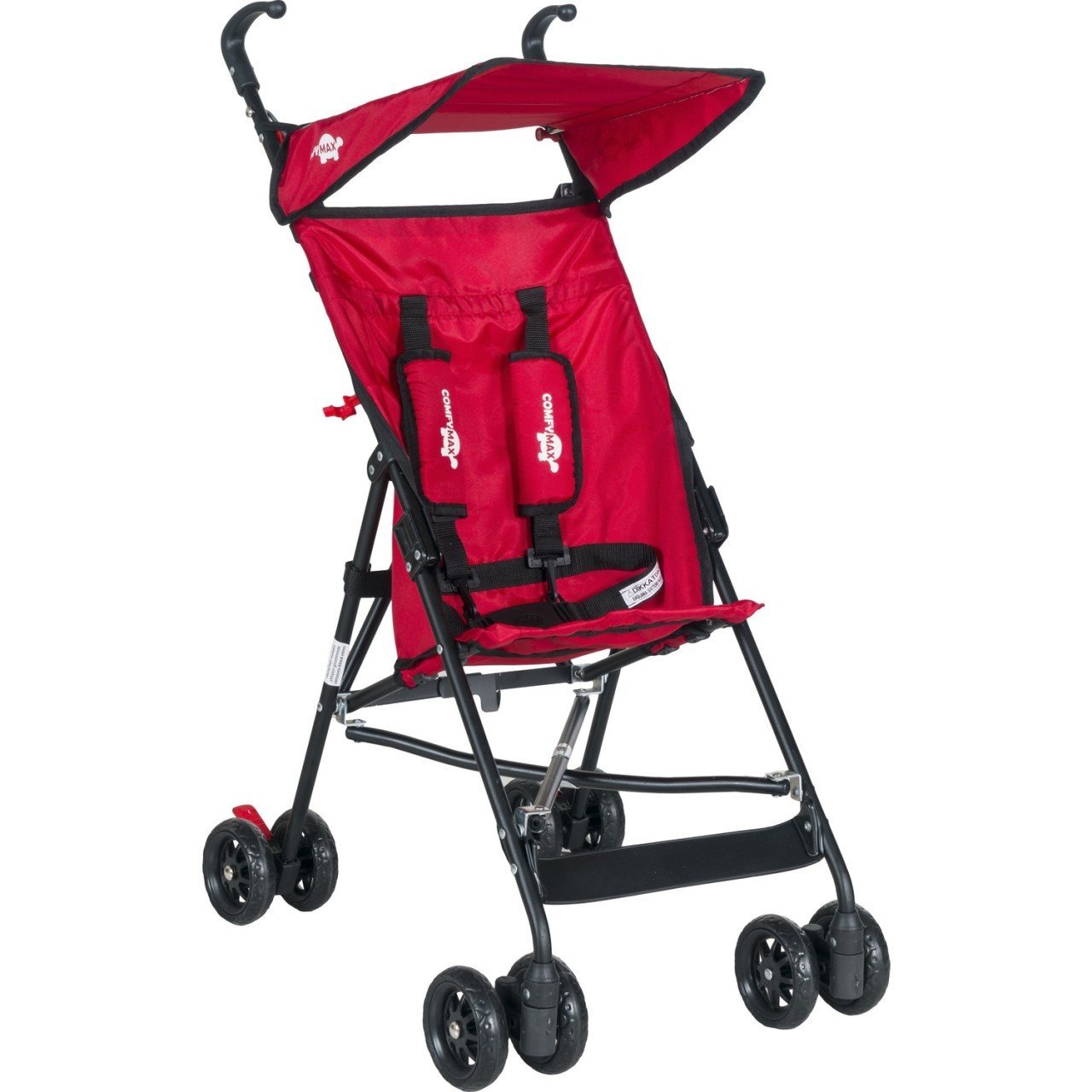 Comfymax Comfort Baston Bebek Arabası - Kırmızı