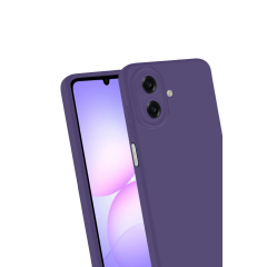 Samsung Galaxy A07 4g First Silikon - Mürdüm