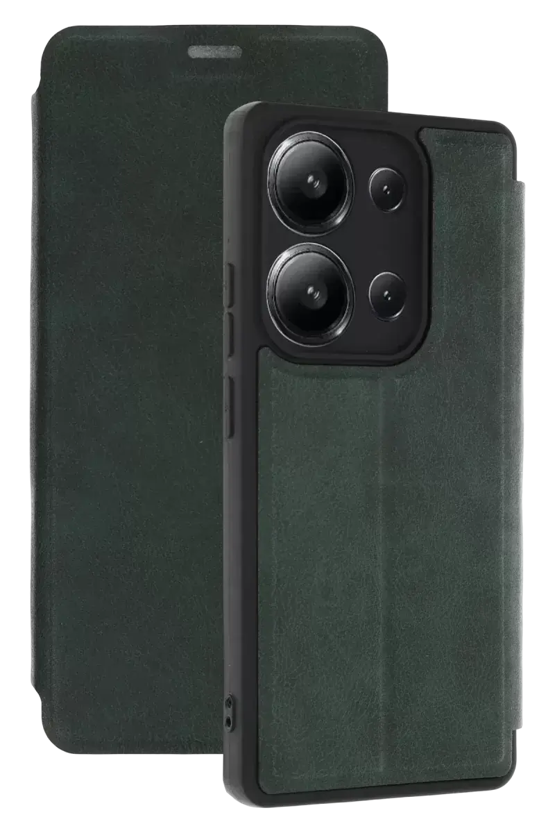 Newface Xiaomi Redmi 15c 4g Flip Cover - Yeşil