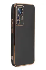 Newface Xiaomi Mi 12t Pro Kılıf Volet Silikon - Siyah