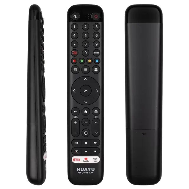 Rm-l1508 Tcl Max Netflix Youtube Prime Video Tuşlu Lcd Led Tv Kumanda