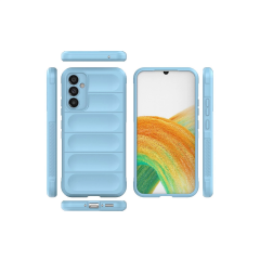 Samsung Galaxy M34 5g Kılıf Optimum Silikon - Sky Blue
