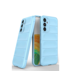 Samsung Galaxy M34 5g Kılıf Optimum Silikon - Sky Blue